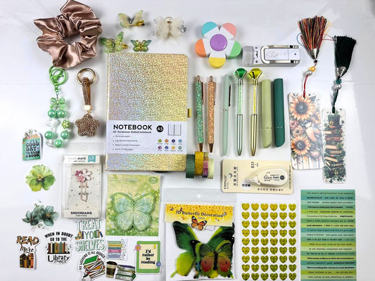 💚Green Butterfly Stationery Gift Set